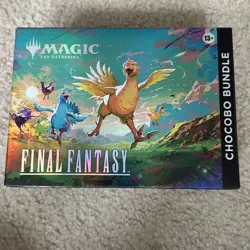 MAGIC THE GATHERING MTG FINAL FANTASY CHOCOBO BUNDLE BOX NEW SEALED IN HAND - Image 1