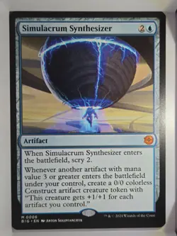 Simulacrum Synthesizer - M6 - MTG - Outlaws of Thunder Junction (BIG) - Image 1
