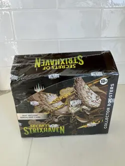 Magic: The Gathering Secrets of Strixhaven - Collector Booster (small box dent) - Image 1