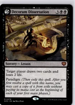 Decorum Dissertation Secrets of Strixhaven Regular NM M 0078 - Image 1