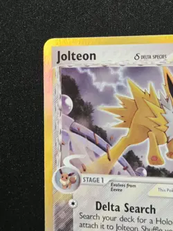 Jolteon 7/113 Holo Rare EX Delta Species Pokemon TCG 2005 - Image 3