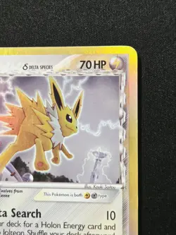 Jolteon 7/113 Holo Rare EX Delta Species Pokemon TCG 2005 - Image 4