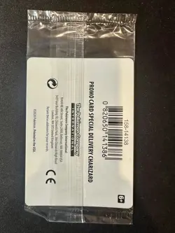 Special Delivery Charizard Holo SWSH75 SEALED UK Exclusive Promo Pokemon [NM] (5 - Image 2