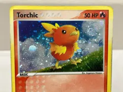 Torchic - 017 (EX Deck Tin) 017 Nintendo Promo Pokemon Card - HP / Damaged - Image 3