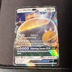 Pokemon TCG Snorlax GX SM05 Promo Holo Basic Card English Rare 2016 - Image 1