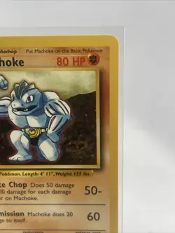 Pokemon WOTC Machoke 34/102 Base Set UNLIMITED Uncommon NM - Image 4