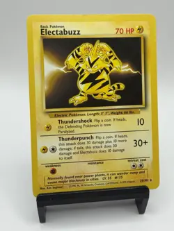 Pokemon TCG Electabuzz Base Set 20/102 Regular Unlimited Rare - Image 1