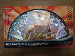 Pokemon TCG Blaziken ex Volcanion ex Premium Collection Amazon NEW SEALED - Image 1