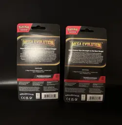BRAND NEW Sealed Pokemon Mega Evolutions Single Pack Blister (Set Of 2) - Image 3