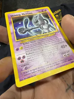 Shining Mewtwo - 109/105 - Pokemon Neo Destiny Unlimited Holo Rare Rare HP - Image 5