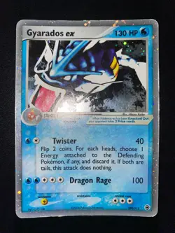 POKEMON GYARADOS EX HOLO RARE 109/112 FIRE RED & LEAF GREEN ENGLISH MP - Image 2