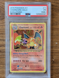 2016 Pokemon XY Evolutions PSA 1 Charizard Holo #11 FRESH GRADE CASE - Image 1