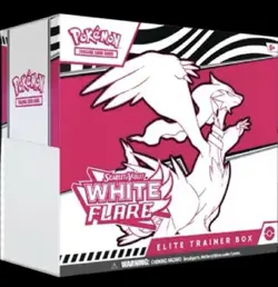 Pokemon TCG Scarlet & Violet White Flare Elite Trainer Box ETB FACTORY SEALED - Image 1