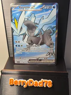 Kyurem EX 157/086 Black Bolt Holo Pokemon TCG NM - Image 1