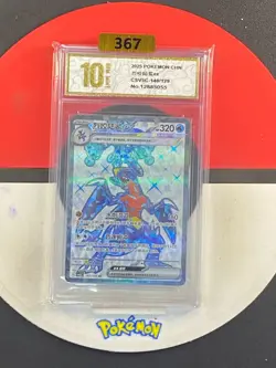 Pokemon TCG S-Chinese Garchomp ex CSV5C 140/129 SR Grade10 - Image 1