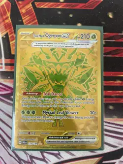 2025 Pokemon Teal Mask Ogerpon ex 177/131 Prismatic Evolutions NM - Image 1