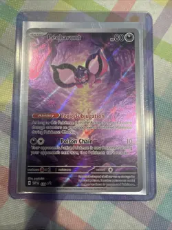 Pecharunt 129 Pokemon TCG: S&V Shrouded Fable - Full Art - Black Star Promo Holo - Image 1