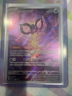 Pecharunt 129 Pokemon TCG: S&V Shrouded Fable - Full Art - Black Star Promo Holo - Image 2