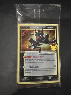 2021 Pokemon, Sword & Shield Promos, #SWSH144 Greninja Star, Promo, Sealed - Image 1