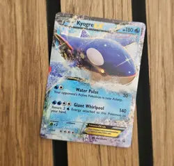 Kyogre EX XY41 Black Star Promo Card 2015 NM Condition - Image 1
