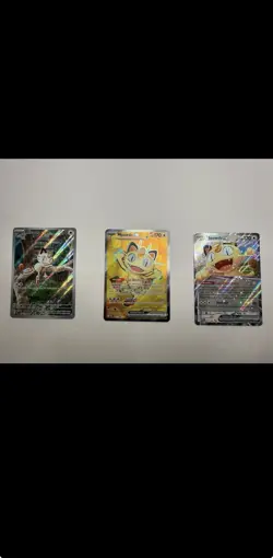 Pokemon TCG Phantasmal Flames/ Perfect Order Meowth EX Full art/double rare - Image 1