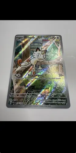 Pokemon TCG Phantasmal Flames/ Perfect Order Meowth EX Full art/double rare - Image 3
