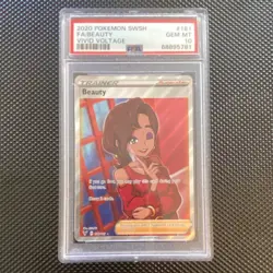 Pokemon Beauty Full Art Holo Vivid Voltage 181/185 PSA 10 English - Image 1