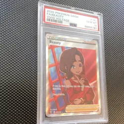 Pokemon Beauty Full Art Holo Vivid Voltage 181/185 PSA 10 English - Image 2