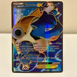 Blastoise EX (142/146) NM/LP Holo Pokemon XY TCG Ultra Rare Full Art - Image 1