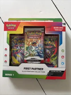 🚨Pokemon TCG First Partner Illustration Collection Series 1 Sealed box🚨 - Image 1