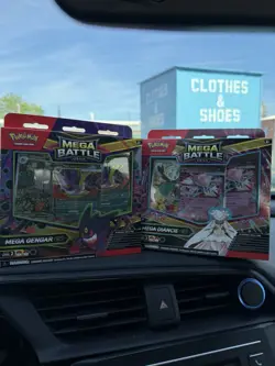 (Lot of 2) Pokemon TCG: Mega Gengar EX & Mega Diancie EX Battle Decks New/Sealed - Image 1