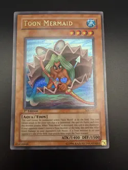 Toon Mermaid - 1st Edition - MRL-072 - YuGiOh Magic Ruler - NM - Image 1