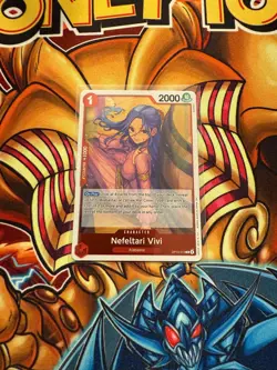 Nefeltari Vivi Op13-012 Rare Carrying On His Will One Piece CCG - Image 1