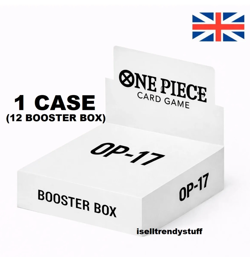 One Piece TCG Sealed Case 12x Booster Box OP17 OP-17 - ENGLISH PREORDER 8/28/26 - Image 1
