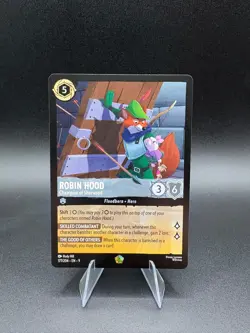 Robin Hood Champion Of Sherwood 177/204 Legendary Disney Lorcana Fabled - Image 1