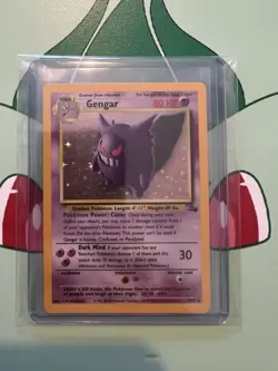 Pokemon Gengar 5/62 Holo Fossil Set WOTC 1999 Vintage Rare Card Nintendo TCG - Image 1