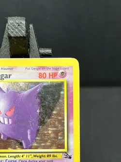 Gengar 5/62 Fossil Unlimited Holo Rare 1999 Pokemon Card, English HP - Image 3