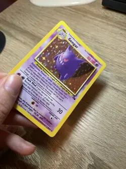 Pokemon Gengar 5/62 Holo Fossil Set WOTC 1999 Vintage Rare Card Nintendo TCG - Image 3