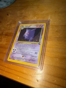 Pokemon Gengar 5/62 Holo Fossil Set 1999 WOTC Vintage Rare LP - Image 1