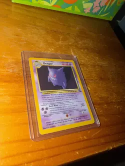 Pokemon Gengar 5/62 Holo Fossil Set 1999 WOTC Vintage Rare LP - Image 2