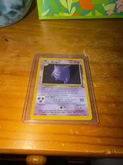 Pokemon Gengar 5/62 Holo Fossil Set 1999 WOTC Vintage Rare LP - Image 3