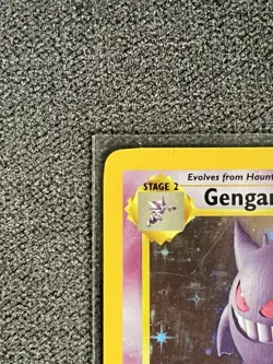 Pokemon Gengar TCG Fossil Holo Card 5/62 Unlimited Holo Rare (1999) Vintage LP - Image 3