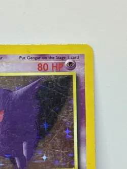 Pokemon Gengar Fossil Holo Rare 5/62 1999 Wizards Stage 2 80 HP Psychic - Image 3