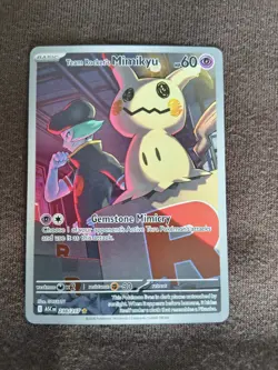 Team Rocket's Mimikyu 238/217 Illustration Rare Ascended Heroes Pokemon TCG NM/M - Image 1