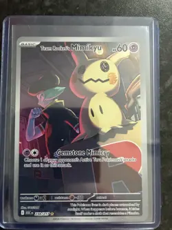 Pokemon TCG Team Rocket's Mimikyu 238/217 Illustration Rare Ascended Heroes N/M - Image 1