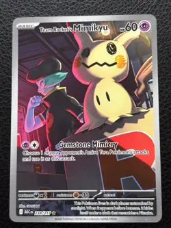 Pokemon TCG Team Rocket's Mimikyu 238/217 Illustration Rare Ascended Heroes N/M - Image 1