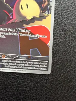 Pokemon TCG Team Rocket's Mimikyu 238/217 Illustration Rare Ascended Heroes N/M - Image 2