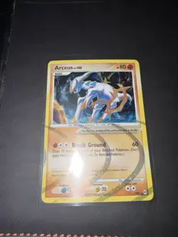 Pokemon Arceus Holo Rare 80 HP Arceus AR8 Basic Pokemon TCG Card - Image 1
