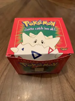 pokemon 23k gold plated trading card togepi SEALED - Image 1