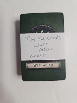 Tiny 42 Class Cards Only Descent Journeys In The Dark Wildlander Thief Green - Image 3